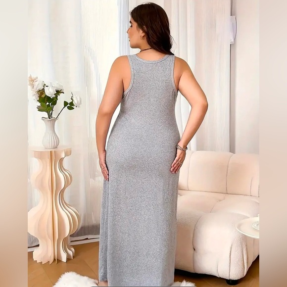 Dani Grey Loungewear Dress - Picture 5 of 6
